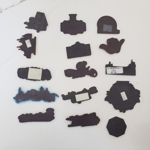 VTG Refrigerator Magnets Lot 20 US States Rubber Travel Souvenir Thomas Train - Picture 6 of 15